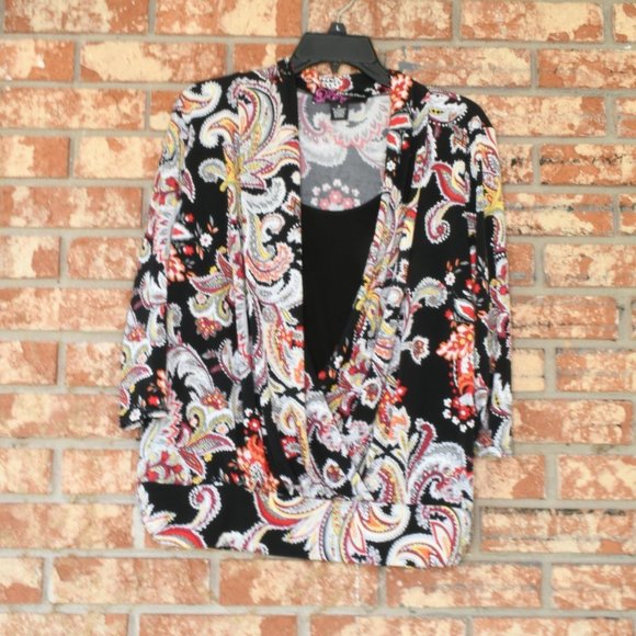 Peck & Peck Multicolored Top - Picture 3 of 6